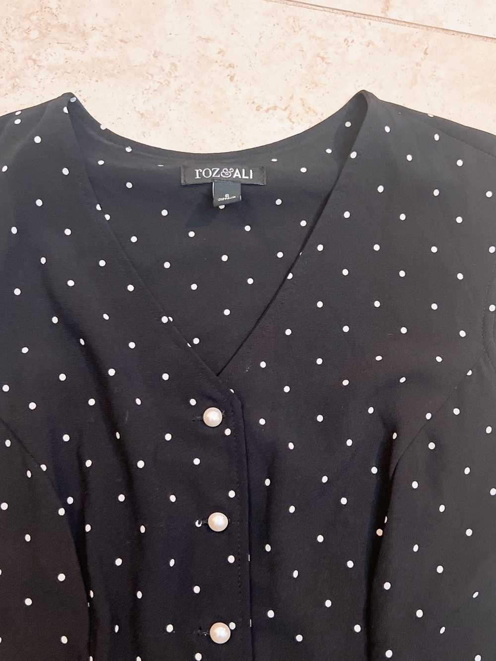 Free- polkadot romper - Picture 2 of 2